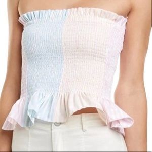 🍭 NWT REVOLVE Petersyn Marianna Ruffle Tub Top